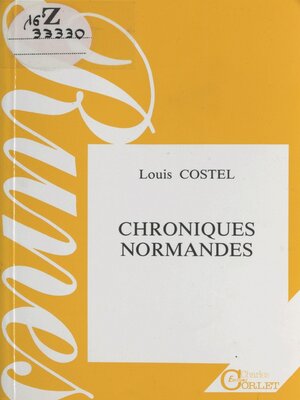 cover image of Chroniques normandes